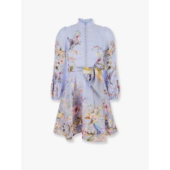 Zimmermann Women Rebellion Linen Mini Dress